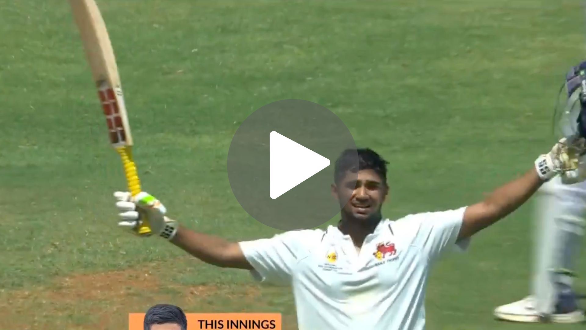 [Watch] Sarfaraz Khan's Brother Musheer Flicks A Double To Bring Up His Ton In Ranji Final